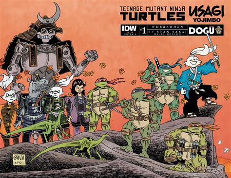 Stan Sakai reteams the Teenage Mutant Ninja Turtles and Usagi Yojimbo ...