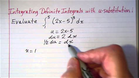 Image result for Definite Integral U-Substitution Practice Problems