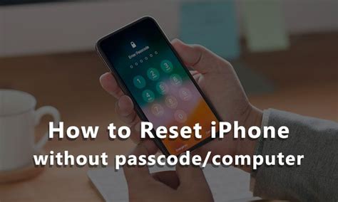 Factory Reset iPhone 8 without Passcode 的图像结果