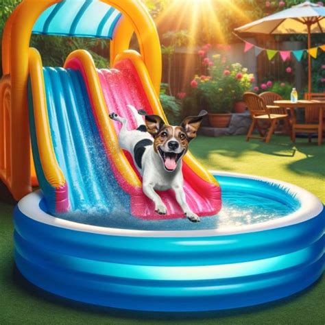 Image result for Inflatable Pool Slides