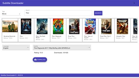 Subtitle Downloader Software 的图像结果