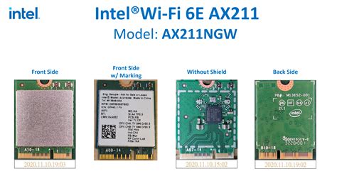 5374Mbps WiFi 6E Intel AX210 2.4G&5G&6GHz 802.11ax/ac PCI-E Community ...