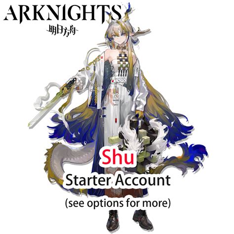 [JP] Shu + 1x6* Arknights Starter account – Mobile Games Starter