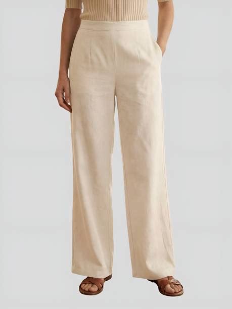 White Pants For Women - Buy White Pants For Women online at Best Prices ...