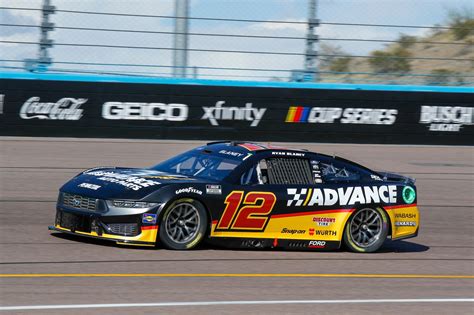 Ryan Blaney returns to black-and-yellow in No. 12 Advance Auto Parts ...