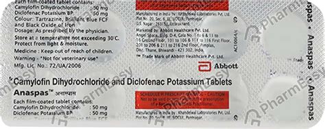 Buy Anaspas Tablet Online at Flat 15% OFF | PharmEasy