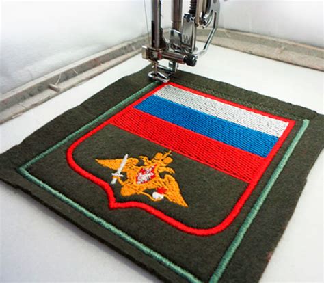 Изготовление нашивок и шевронов