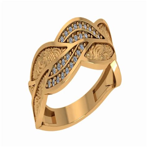 Stunning 67 Piece Women 3D Model Ring - Luxury Jewelry Design