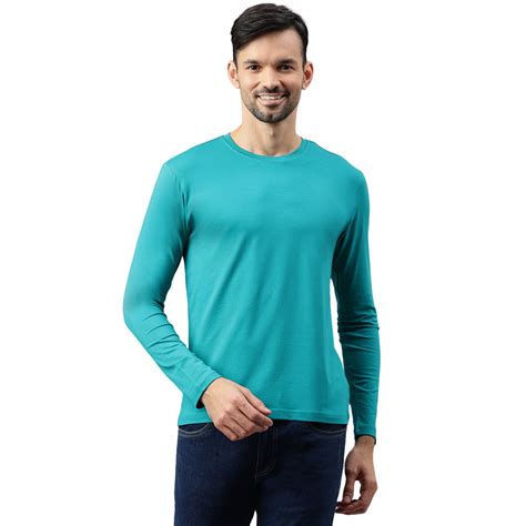 100% Supima Cotton Sky Blue T-Shirts for Men (India) | BeSimple ...