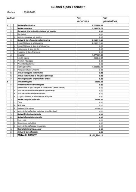 Trade Balance Sample Format 的图像结果