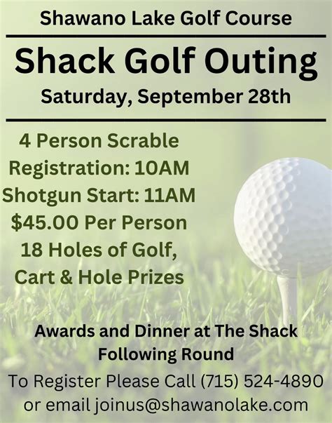 Shack Golf Outing, W5714 Lake Dr, Shawano, WI, Cecil, 28 September 2024 ...