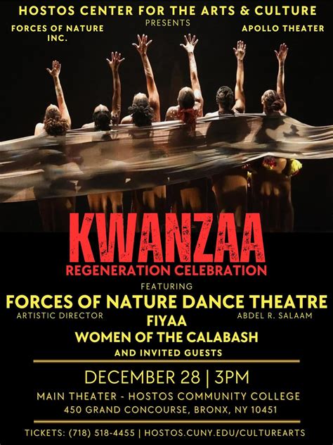 Apollo Theater Kwanzaa 2025: Regeneration Celebration Guide • Over Here ...