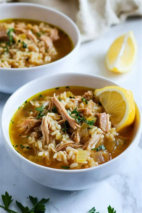 Turkey and Rice Soup - Insanely Good