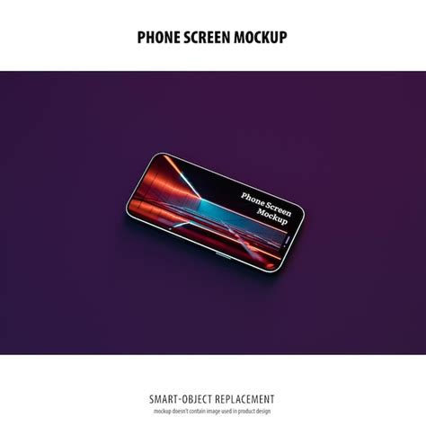 Phone screen mockup | Premium PSD