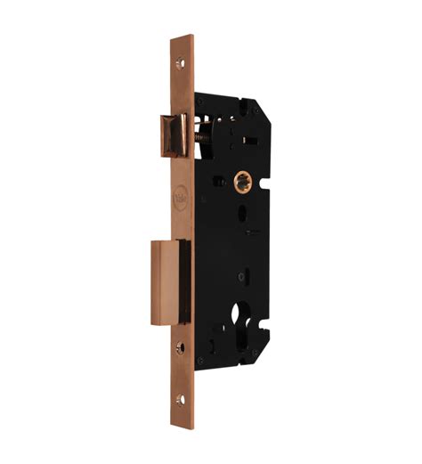 Yale Mortise Lock, 85mm Centre Distance And 45mm Backset, PVD Rose Gol ...