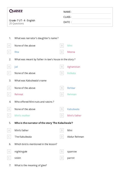 50+ Voice in Writing worksheets for 5th Class on Quizizz | Free & Printable