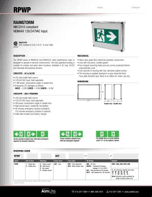 Fillable Online RPWP - Welcome Aimlite Fax Email Print - pdfFiller