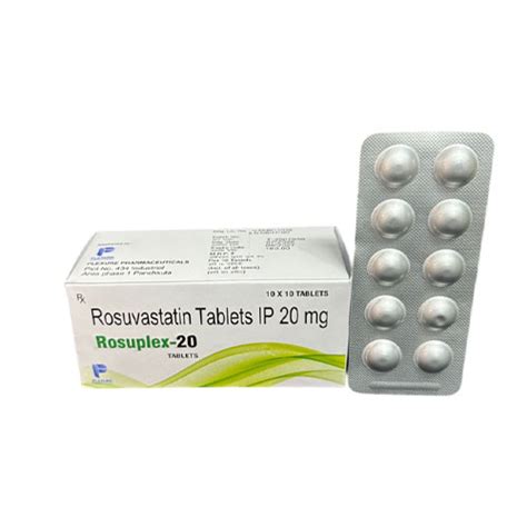 ROSUPLEX-20 TABLETS Plexure Pharmaceuticals