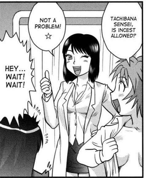 You know that something is wrong when your sensei approves incest ...