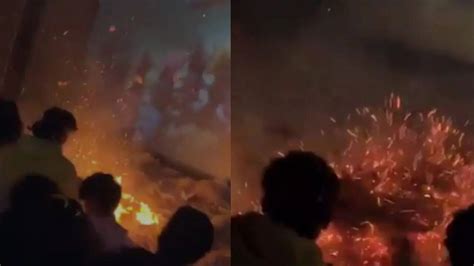 The Raja Saab: Fire Erupts Inside Odisha Cinema Hall as Prabhas' Fans ...