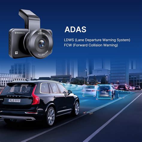 Crossbeats RoadEye Dash Cam| WiFi & APP | Full HD 1080P with 150° Wide ...
