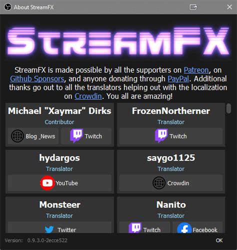 Image result for Streamfx Plugin OBS