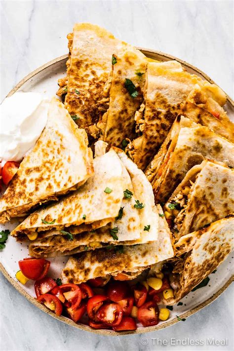 Bbq Chicken Quesadillas