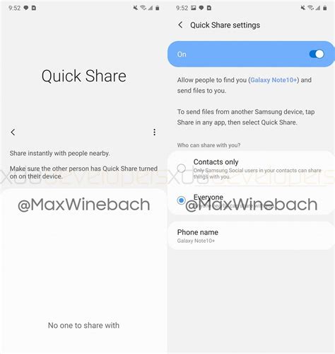 Samsung Quick Share is a new AirDrop-like feature ... - Samsung Members