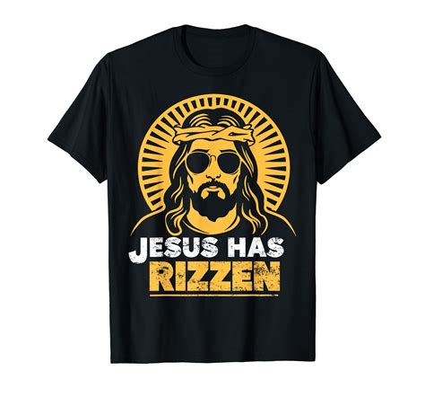 Jesus Has Rizzen Vintage Christian Design T-Shirt - Walmart.com