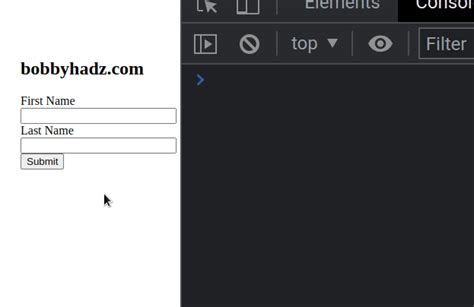 Value of name field red-underlined to highlight an invalid value of 1234; hover text states: Incorre