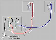 wiring two switches to one light diagram wiring two lights in one box with two switches electrical diy chatroom home improvement forum wiring two switches to one light diagram wiring two lights in one box with two switches electrical diy chatroom home improvement forum