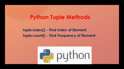 Image result for Python Tuple Methods
