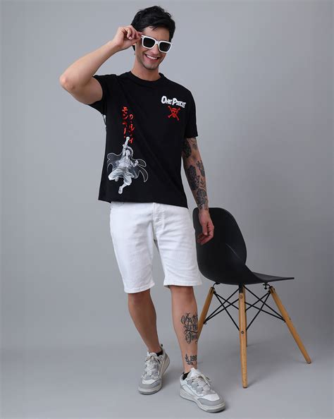One Piece Monkey D. Luffy Relaxed Fit Tshirt Men – Free Authority