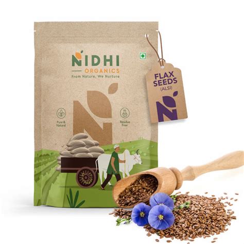 Organic Flax Seeds (Alsi) – Kemfree Retail