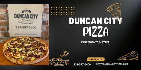 Duncan City Pizza Company - Lunch Specialty Pizza