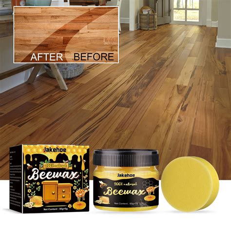 Under 10, Wood Floor Beeswax Cleaner, Natural Maintenance Polish, Non ...
