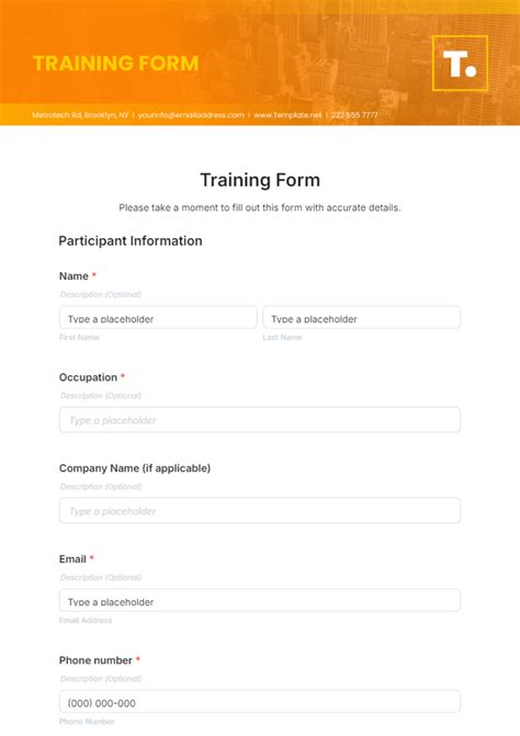 Image result for Training Template Process Form