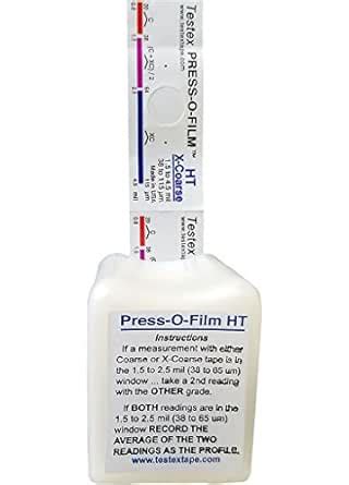 Press-O-Film X-Coarse Grade (1. 5-4. 5 mils / 40-115 microns), Roll ...