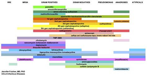 Antibiotic Coverage Chart 2023 at Lavina Flippen blog
