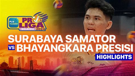 Putra: Surabaya Samator vs Jakarta Bhayangkara Presisi - Highlights ...
