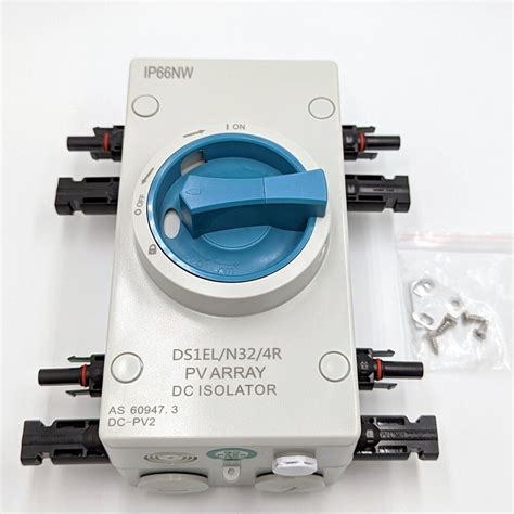 Solar PV DC Switch 1000V 32A Disconnect Switch IP66 | Ubuy India