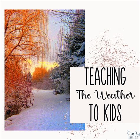 Image result for Weather Lesson for Kids