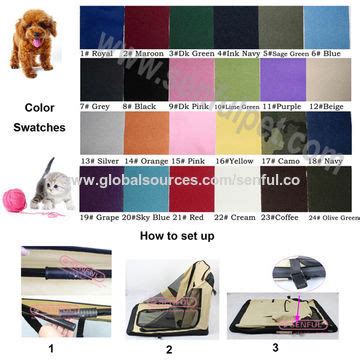 Nylon Double gray pet dog front pet carrier | Global Sources