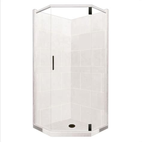 American Bath Factory Monterey Natural Buff 30-Piece Neo-angle Corner ...