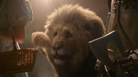 Surprise, everyone hates the CGI lion in the new Wicked: For Good ...