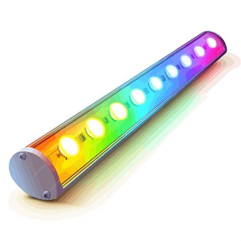 Kelvin Color Temperature Scale Chart for LED Light | Premium AI-generated vector