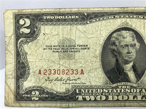 1953 $2 Dollar Bill Error List & Value