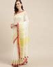 Buy White Sarees for Women by SWATIKA Online | Ajio.com