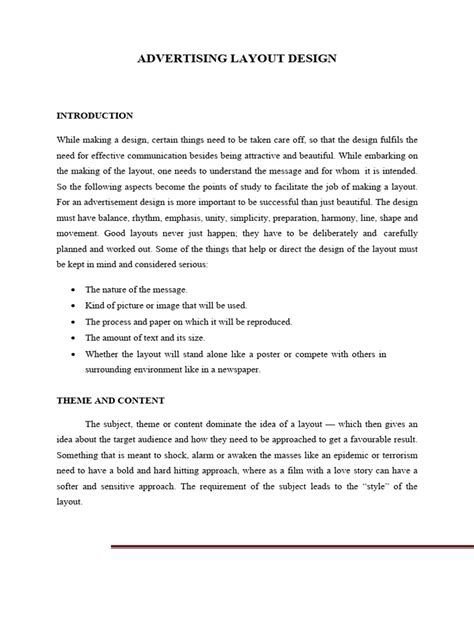 Image result for Advertising Layout Design