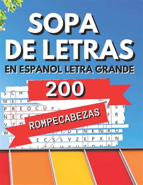 Sopa De Letras En Espanol Letra Grande Sopa De Letras | Desertcart INDIA